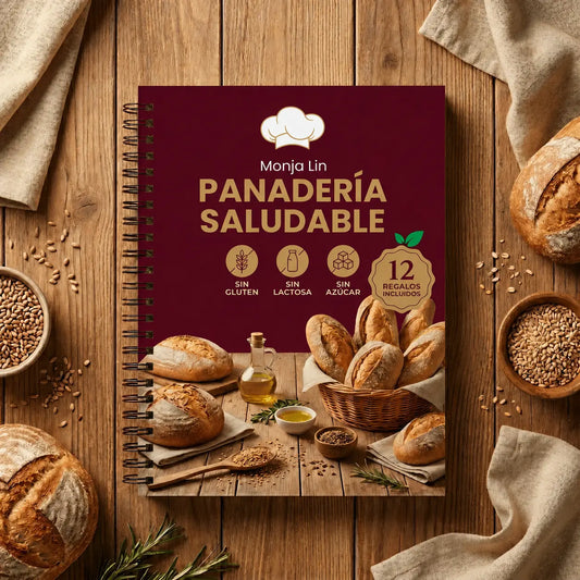 Mi Panadería Saludable, Sin Gluten, Sin Azúcares y Sin Lactosa + 12 Bonos GRATIS